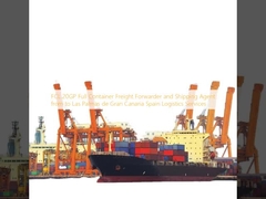 FCL 20GP Full Container Freight Forwarder and Shipping Agent from to Las Palmas de Gran Canaria Spain Logistics Services